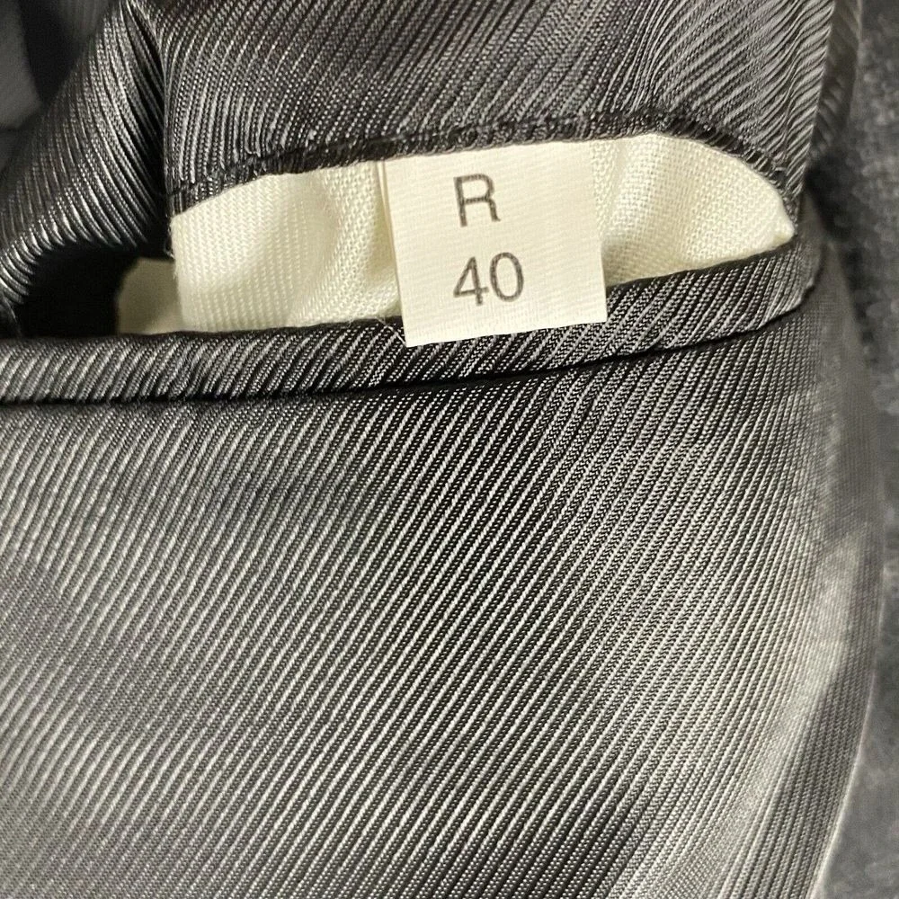 Palo Savino Blazer Jacket 40R Wool‎ Gray 3-Button